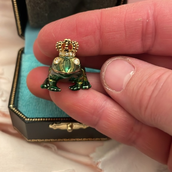 Vintage Juicy Couture frog charm retired YJRU0432 tagged box - Picture 7 of 17